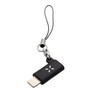 FIXED Link reduktorius krovimui ir duomenų perdavimui iš microUSB į Lightning, juodas