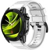 Mobile Origin Lengvai keičiamas QuickFit dirželis, skirtas Garmin ES2, 26 mm, baltas