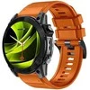 Mobile Origin Easy Strap silikoninis dirželis, skirtas Garmin ES2, 20 mm oranžinis