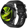 Mobile Origin Lengvai keičiamas Quick Fit dirželis, skirtas Garmin ES2, 26 mm, juodas