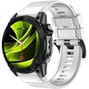 Mobile Origin Easy Strap silikoninis dirželis, skirtas Garmin ES2, 20 mm, baltas