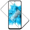 Fiksuotas ekrano apsauginis stiklas | Realme | C61/C63/Note 60 | Grūdintas stiklas | Juodas | Pilnas dangtelis 2.5D
