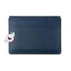 Dėklas Fixed Skórzane etui FIXED Oxford do Apple MacBook 12'' mėlyna