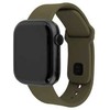 Fixed FIXED Silicone Sporty Strap Set dla Apple Watch 38/40/41 mm, oliwkowy