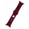 Fixed Rinkinys pasków silikonowych FIXED do Apple Watch 42/44/45/49mm, bordowo-raudona