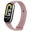 FIXED Silikoninis dirželis Silikoninis dirželis, skirtas Xiaomi Mi Band 8 rožinei