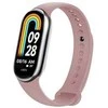 FIXED Silikoninis dirželis Silikoninis dirželis, skirtas Xiaomi Mi Band 8 rožinei
