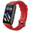 Fixed Silikonowy dirželis FIXED Silicone Strap pro Honor Band 6/7, raudona