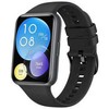 Fixed Fiksuotas | Silikoninis dirželis, skirtas „Huawei Watch Fit 2“ / „Fit 2 Classic“ | Juodas