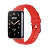 Fixed Dirželis silikonowy FIXED do Xiaomi Mi Smart Band 7 Pro, raudona