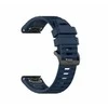 FIXED silikoninis dirželis Silikoninis dirželis skirtas Garmin QuickFit 22mm mėlynas
