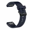 Fixed Dirželis silikonowy do Garmin QuickFit 20mm, mėlyna