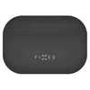 FIXED Silky dėklas skirtas Apple Airpods Pro, juodos spalvos