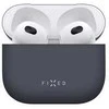 FIXED Silky dėklas skirtas Apple Airpods 3, mėlynos spalvos