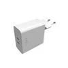 Fixed Fiksuotas | Dvigubas USB-C maitinimo įkroviklis, PD palaikymas, 65 W