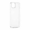Itin plonas TPU gelio dėklas FIXED Skin, skirtas Apple iPhone 15 Plus, 0,6 mm, skaidrus