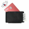 Fixed Skórzany portfel Tiny Wallet su prawdziwej skóry bydlęcej, juoda (FIXW-STN2-BK)