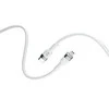Forever Flexible kabelis USB-C - Lightning 1,0 m 20W baltos spalvos