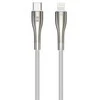 Forever Sleek kabelis USB-C - Lightning 1,0 m 27W baltos spalvos