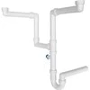 Franke plastikinis kriauklės sifonas, 40 mm, 170–250 mm, baltas, EOL