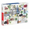 Dėlionė Bookshop London Map 1000 Piece Puzzle