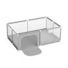 Meester Group Sp. z o.o. Meester Group Sp. su o.o. Cozy 22 Pilkas baby playpen