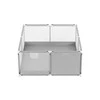 Meester Group Sp. z o.o. Meester Group Sp. su o.o. Cozy 25 Pilkas baby playpen