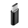Oem Adapteris Micro USB (female) to Type C (male) juodas