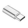Partner Telecom OEM adapteris Micro USB (lizdas) į C tipo (vyras) sidabrinis
