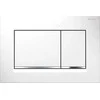 Geberit Sigma30 wc mygtukas. baltas/chromas