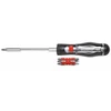 Gedore Raudona magazine ratchet screwdriver 13in1, 1/4 - juodas / red, with 13 bits - 3301337