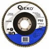 Geko Tarcza listkowa 125mm P80 (10/200)