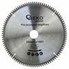 Geko Tarcza do aliuminio su widią 250mmx100Tx32mm + komplektas redukcji (25)