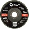 Geko Flap diskas "SILICONE" 125mm P60 GEKO PREMIUM (10/200)