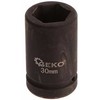 Geko Nasadka smūginis 1'' 30mm juoda (50)