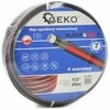 Geko sodo žarna WZMACNIANY Juodas&amp;Raudonas 1/2" 50M (1) G73694 GEKO