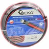 Geko sodo žarna WZMACNIANY Juodas&Raudonas 1'' 20M (1) G73698 GEKO