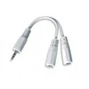 GEMBIRD CCA-415W Gembird MINIJACK M -> 2xMINIJACK F