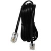 Goobay GOOBAY 10x Modulinis prijungimo kabelis 10m juodas RJ11 / RJ14 kištukas 6P4C iki RJ45 kištukas 8P4C DSL modemo/maršrutizatoriaus prijungimui prie skirstytuvo - 68578
