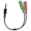 AV adapteris Genius Jack 3.5mm - Jack 3.5mm juoda (32590001400)