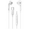Genius HS-M365, ausinės su mikrofonu, balta, 2.0, Įstatomos į ausis (į ausis įkišamos tipo) ausinės, USB Type-C