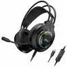 Genius GX GAMING HS-GX580U ausinės su mikrofonu, juoda, ausinės, 50 mm garsiakalbiai typ USB
