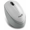 Genius Pelė NX-7009 pelė, 1200DPI, 2,4 [GHz], optinė, 3 klasė, belaidė, balta ir pilka, 1 vnt AA, Mėlyna-Eye jutiklis, simetriškas
