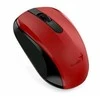 Pelės Genius Pelės NX-8008S, 1200DPI, 2.4 [GHz], optinis, 3c, belaidis USB, raudonas, 1 pc AA