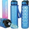 Gertuvė dviračiui 1000ml Time market bottle Mėlyna