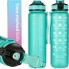 Ikonka Gertuvė su šiaudeliu ir laiko gradacija, 1000 ml, žalia