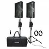 Apšvietimo įranga - Godox FL100 Lankstus LED Šviesos Rinkinys 3300-5600K, 2 Šviesos