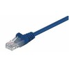 Goobay | CAT 5e jungiamasis kabelis, U/UTP | 68345 | Mėlyna RJ45 kištukas (8P8C) | RJ45 kištukas (8P8C)