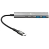 „Goobay Slim“ 4 prievadų USB šakotuvas, USB-C į USB-C/USB-A, 5 Gb/s | 76563