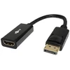 Goobay Kabelis adapteris DisplayPort/HDMI, paauksuotas
